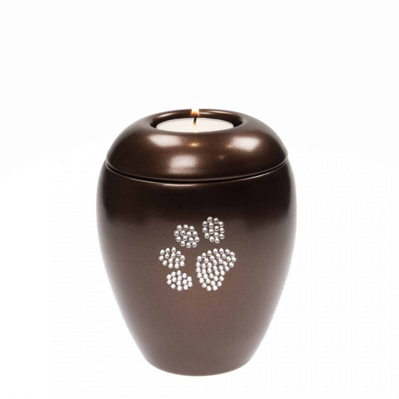 SWAROVSKI URNE CHOCOLAT MET THEELICHT