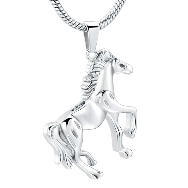 Edelmetaal paard - zilver