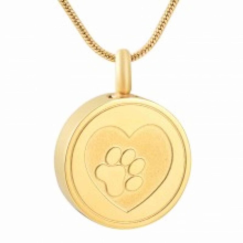 Medaillon in edelmetaal - goud