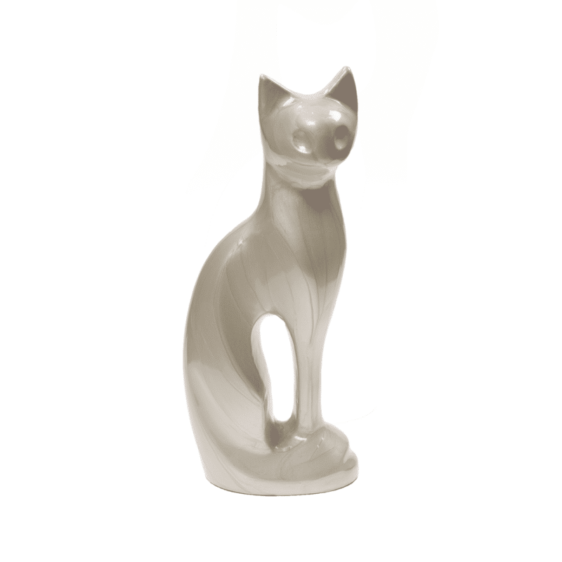 CATS SILHOUETTE - PARELMOER WIT