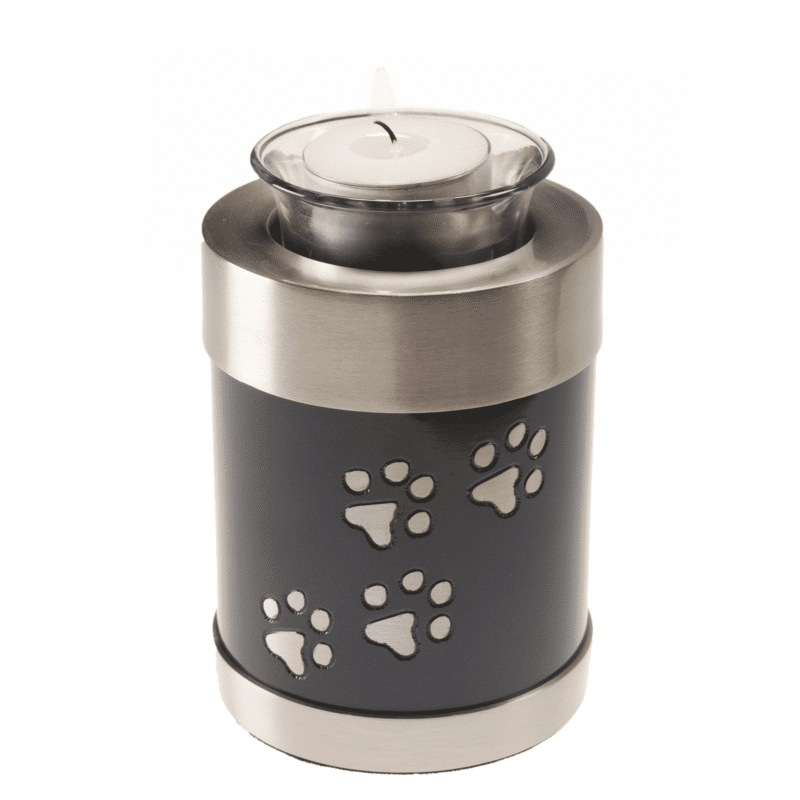 MU7 THEELICHT ANTRACIET