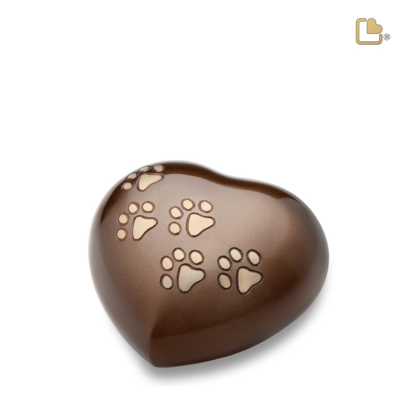 MU12 BRONS MET POOTJES - medium, groot