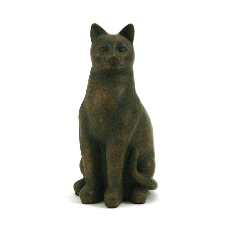 POES BRUIN ZITTEND